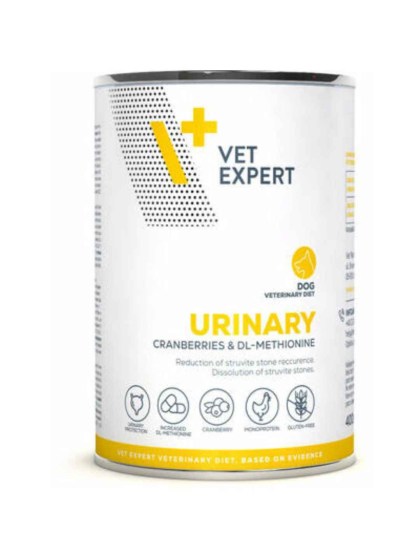 VET EXPERT Urinary Dog 400 gr PET WITH LOVE